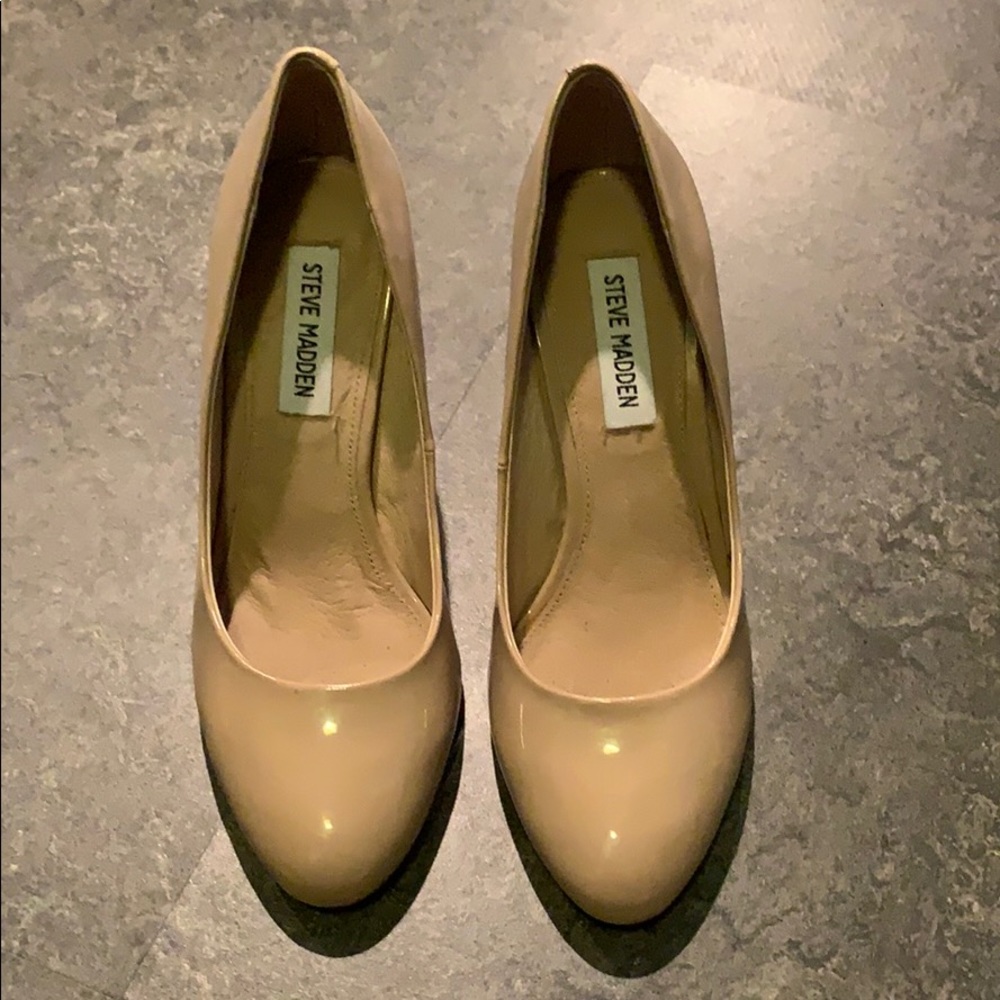Nude Steve Madden Heels